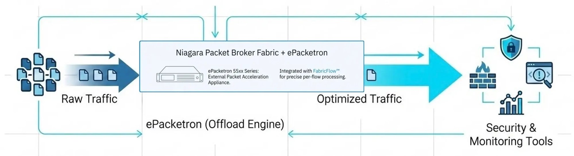 ePacketron offload architecture 